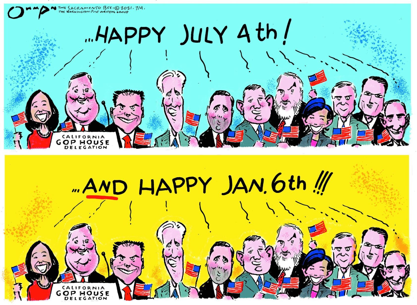 Jack Ohman, editorial cartoon